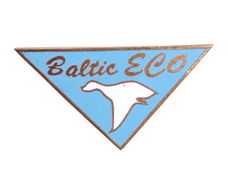 Значок "Baltic ECO" Металл, эмаль Конец ХХ века экологических проблем региона Балтийского моря инфо 3003j.