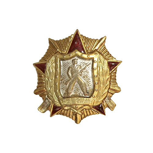 Медаль Металл, эмаль КНДР, 1950 год 1950 г инфо 9863k.