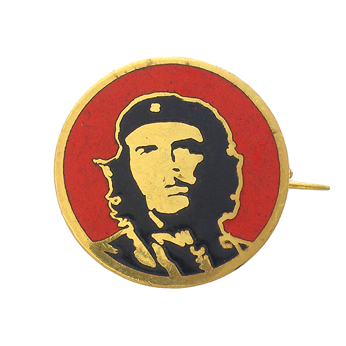 Значок "Че Гевара" Металл, эмаль Куба, 60-е годы ХХ века стороне надпись: "Hecho en Cuba" инфо 10659k.