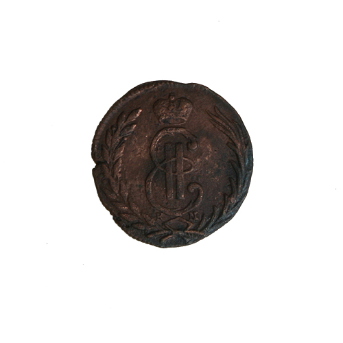 Монета номиналом 1 копейка (медь, Россия, 1771 год) Колыванский монетный двор 1771 г инфо 2888a.