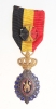 Трудовая медаль (металл, эмаль), Бельгия, ХХ век 1950 г инфо 2894a.