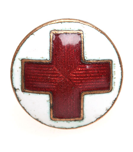 Знак "Член общества красного креста" (металл, эмаль), СССР, вторая половина ХХ века Сохранность хорошая Вмятины на винте инфо 4817e.