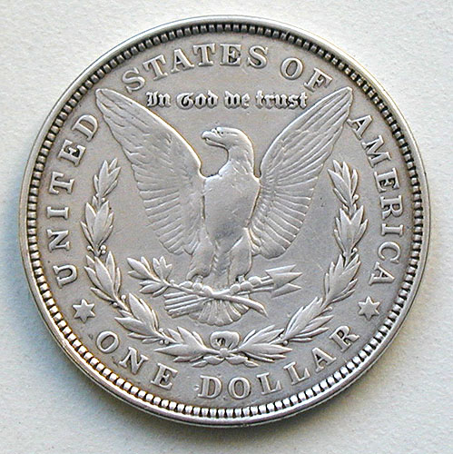 Монета номиналом 1 доллар ("моргановский"), США, 1921 год американских идеалов свободы и независимости инфо 10497g.
