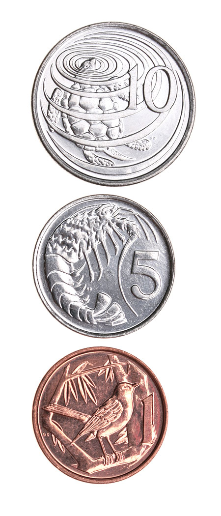 Комплект из 3 монет Металл Каймановы острова, 1992 - 1999 гг 1992 г инфо 10525g.