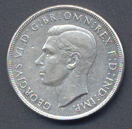 Монета номиналом 1 крона Британское Содружество, Австралия, Георг VI 1937 год 1937 г инфо 10529g.