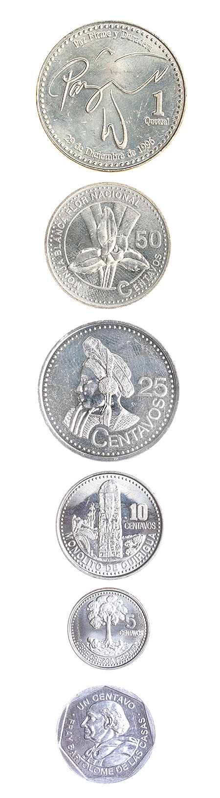 Комплект из 6 монет Металл Венесуэла, 2000 - 2007 гг 2000 г инфо 10566g.