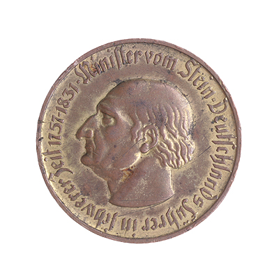 Монета номиналом 5 миллионов марок Металл Германия, 1923 год 1923 г инфо 10618g.