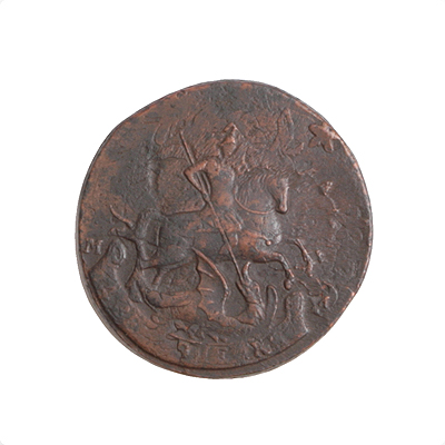 Монета номиналом 2 копейки Медь Россия, 1788 год (Павловский перечекан) 1788 г инфо 10722g.